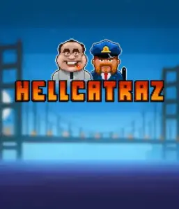 Захватывающий изображение игры Hellcatraz slot от Relax Gaming, демонстрирующий яркую графику и инновационные игровые функции. Исследуйте приключение с тематикой тюрьмы игровых автоматов с иконками вроде охранников, заключенных и ключей.